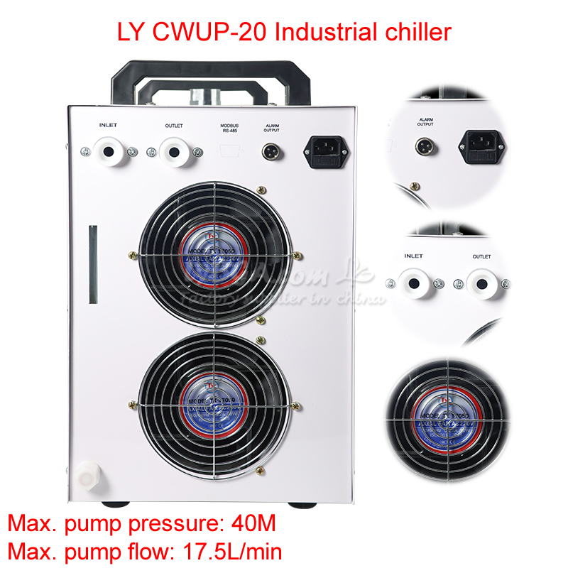 Laser Industrial Chiller - LY CWUP-20 초고속 레이저용 산업용 냉각기,