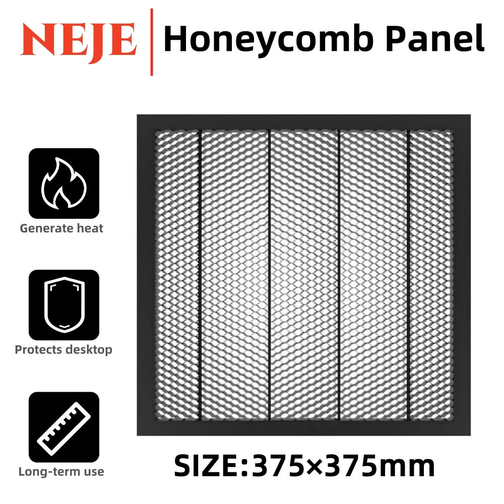 Honeycomb Laser Bed - NEJE 허니컴 레이저 베드 375×375mm는 LONGER