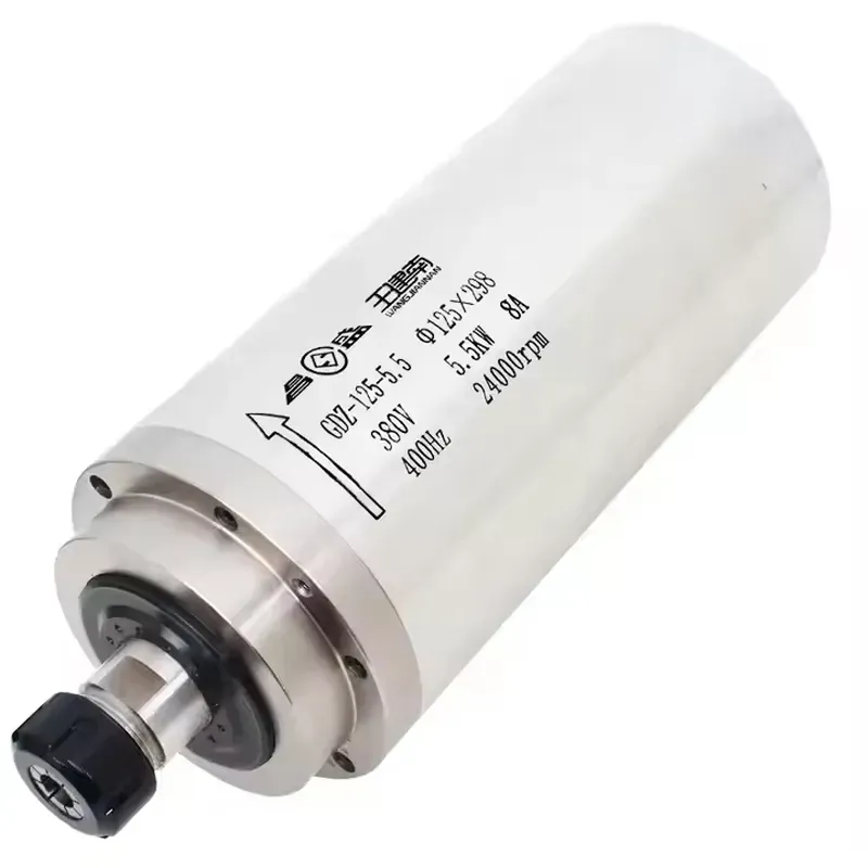 Cnc Spindle Motor - GDZ-125-5.5 12A 220V 24000rpm 석재 조각용
