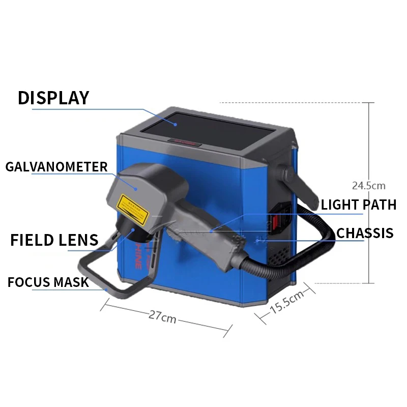 휴대용 레이저 마킹 기계, 레이저 조각 기계, 금속 플 - Laser Marking Machine 리뷰 및 가격