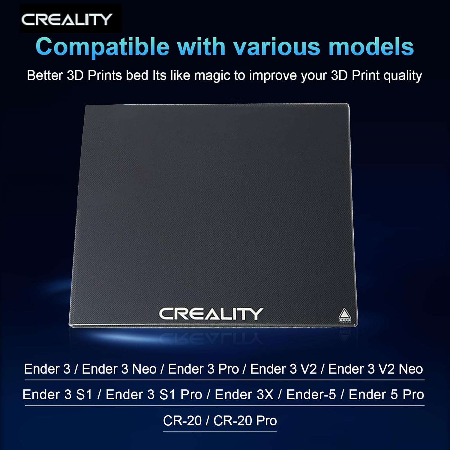 크리에이티 공식 Ender 3 유리 베드 3D 프린터용 - Creality Printer Ender 3 리뷰 및 가격