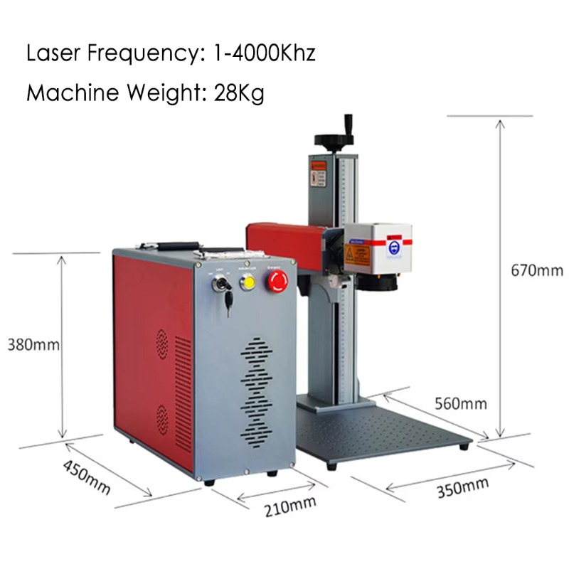 미니 스플릿 휴대용 고출력 광섬유 레이저 마커 산업용  - Industrial Laser Engraver 리뷰 및 가격